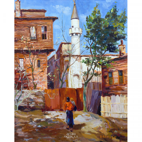 İbrahim Safi (18981883) Peyzaj Artam Antik A.Ş. Müzayede