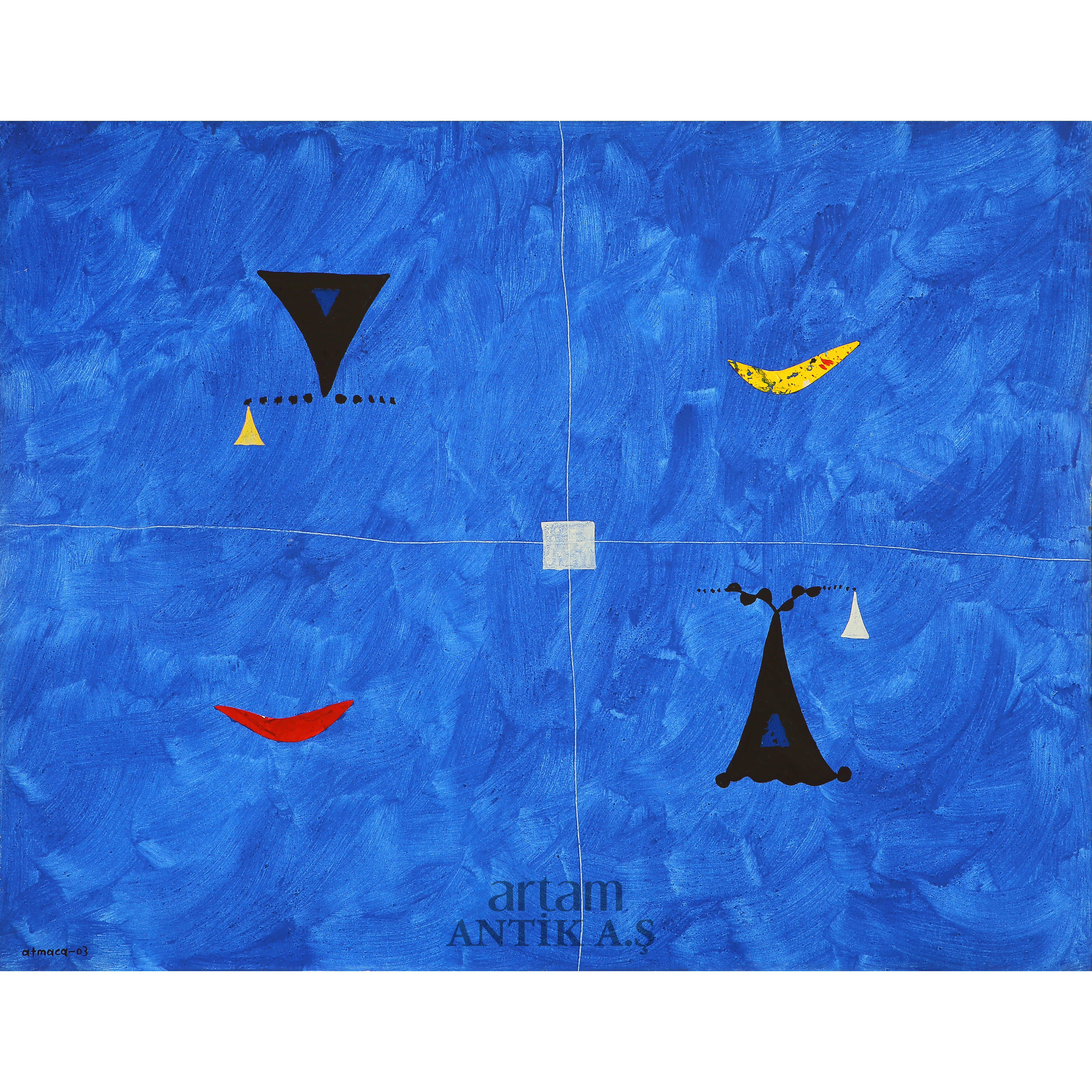 Ali Atmaca (1947) Untitled - Artam Antik A.Ş. Müzayede