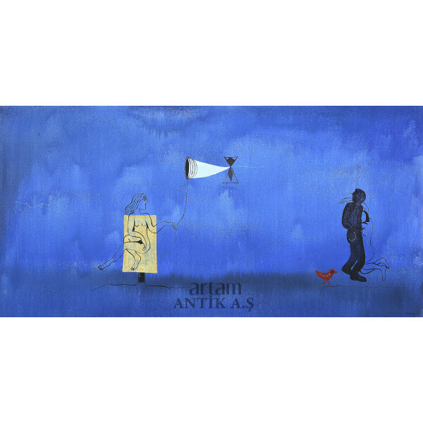 Ali Atmaca (1947) Untitled - Artam Antik A.Ş. Müzayede