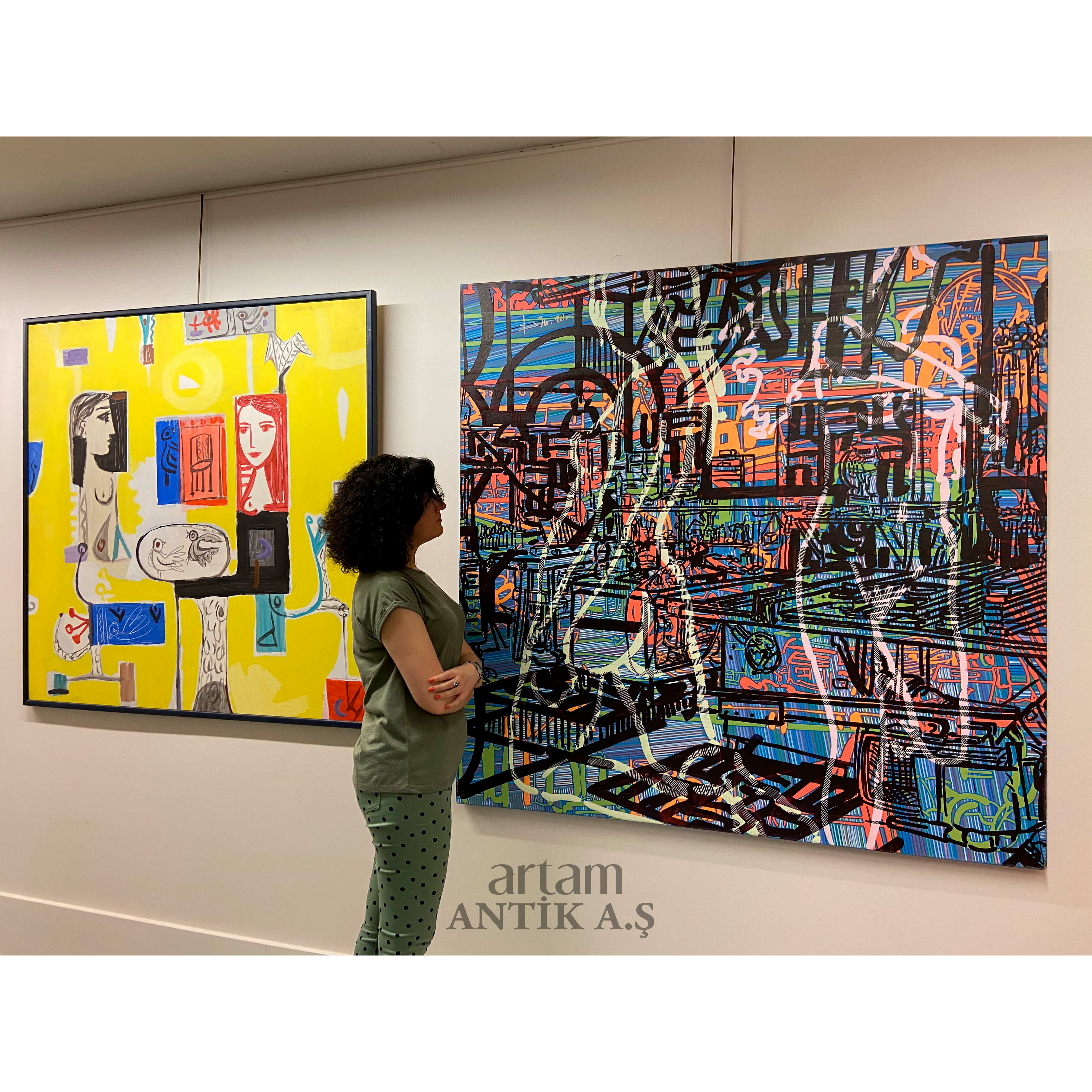 Ali Atmaca (1947) Untitled - Artam Antik A.Ş. Müzayede