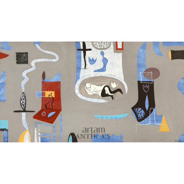 Ali Atmaca (1947) Untitled - Artam Antik A.Ş. Müzayede
