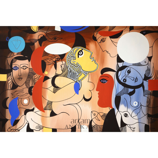 Ali Atmaca (1947) Untitled - Artam Antik A.Ş. Müzayede
