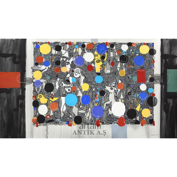 Ali Atmaca (1947) Untitled - Artam Antik A.Ş. Müzayede