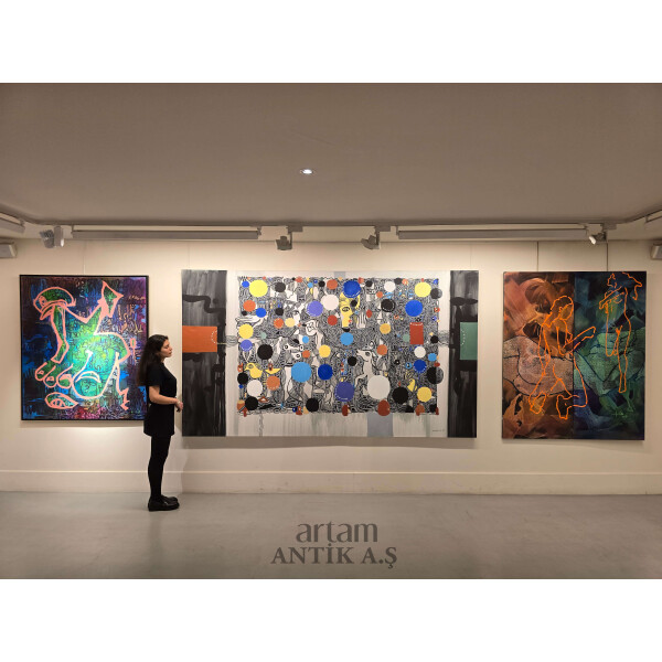 Ali Atmaca (1947) Untitled - Artam Antik A.Ş. Müzayede